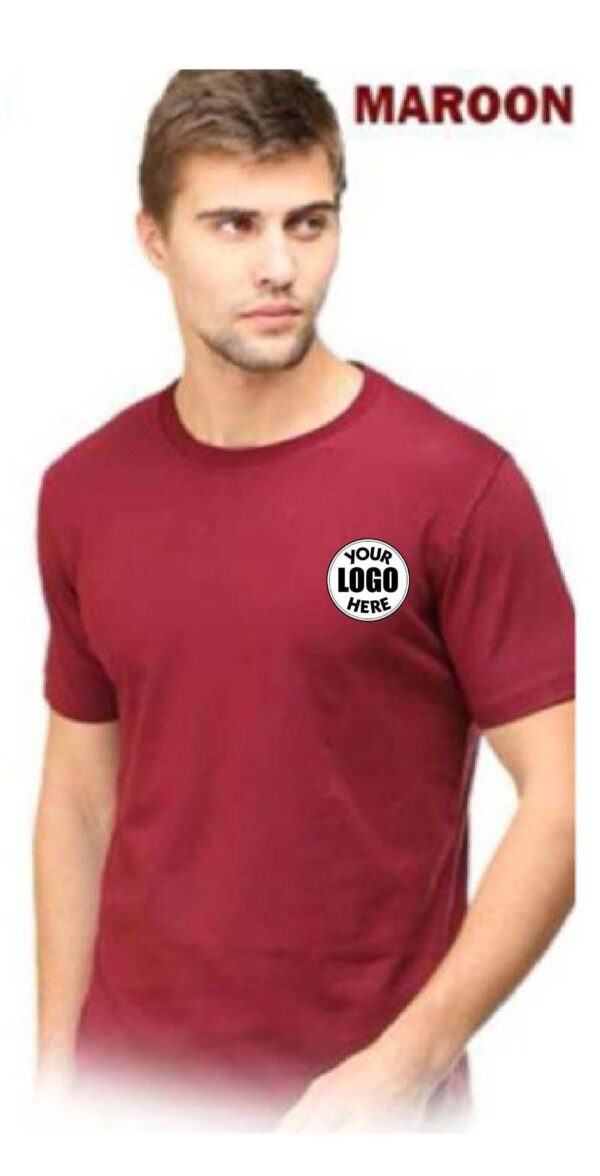 BIOWASH T-SHIRT 180 GSM Cotton Round Neck T-Shirt - Image 4
